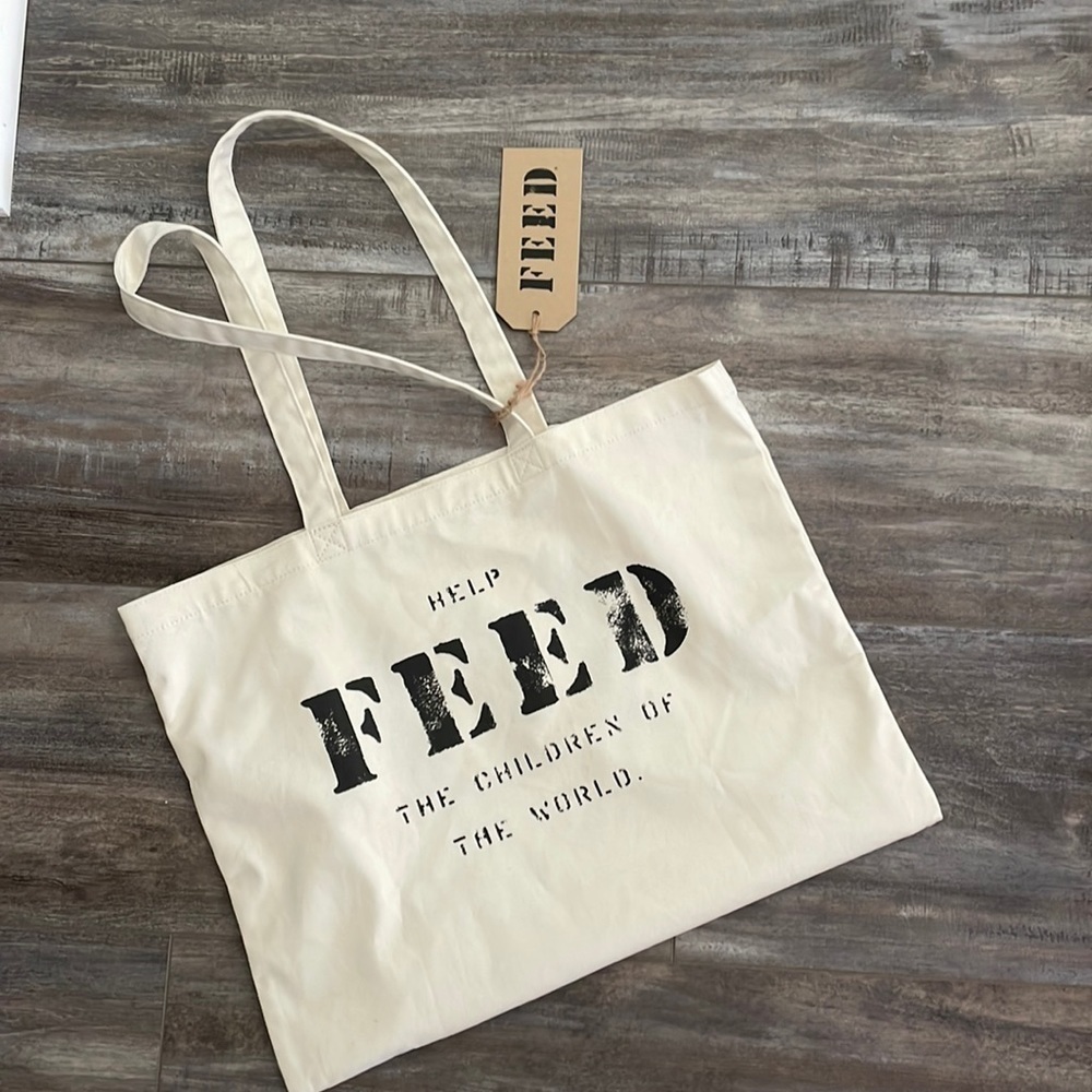 Feed canvas tote NEW